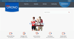 Desktop Screenshot of orono.org
